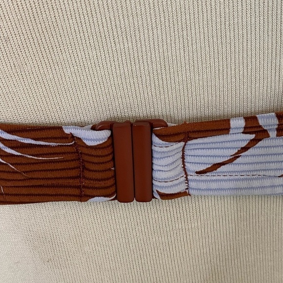 SEAFOLLY Women's Wild Tropics Wide Strap Bandeau Bikini Top Size 14 F Cup - Picture 8 of 10